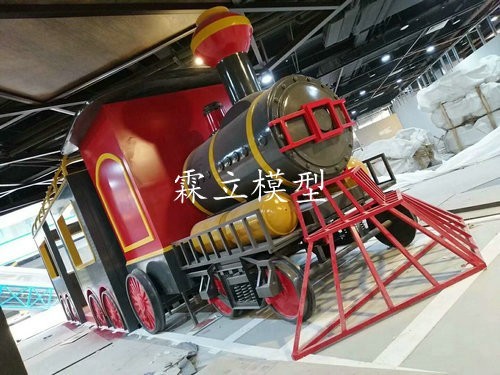 復(fù)古火車模型
